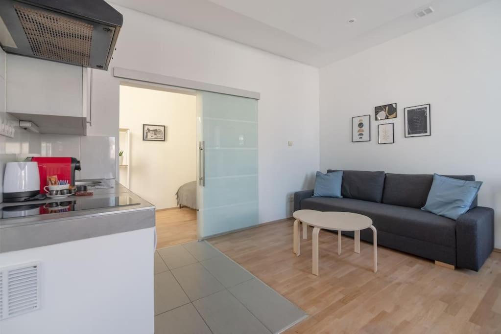 Grosse Terrasse, Klimaanlage Und U-Bahn Naehe Apartment Viena Exterior foto